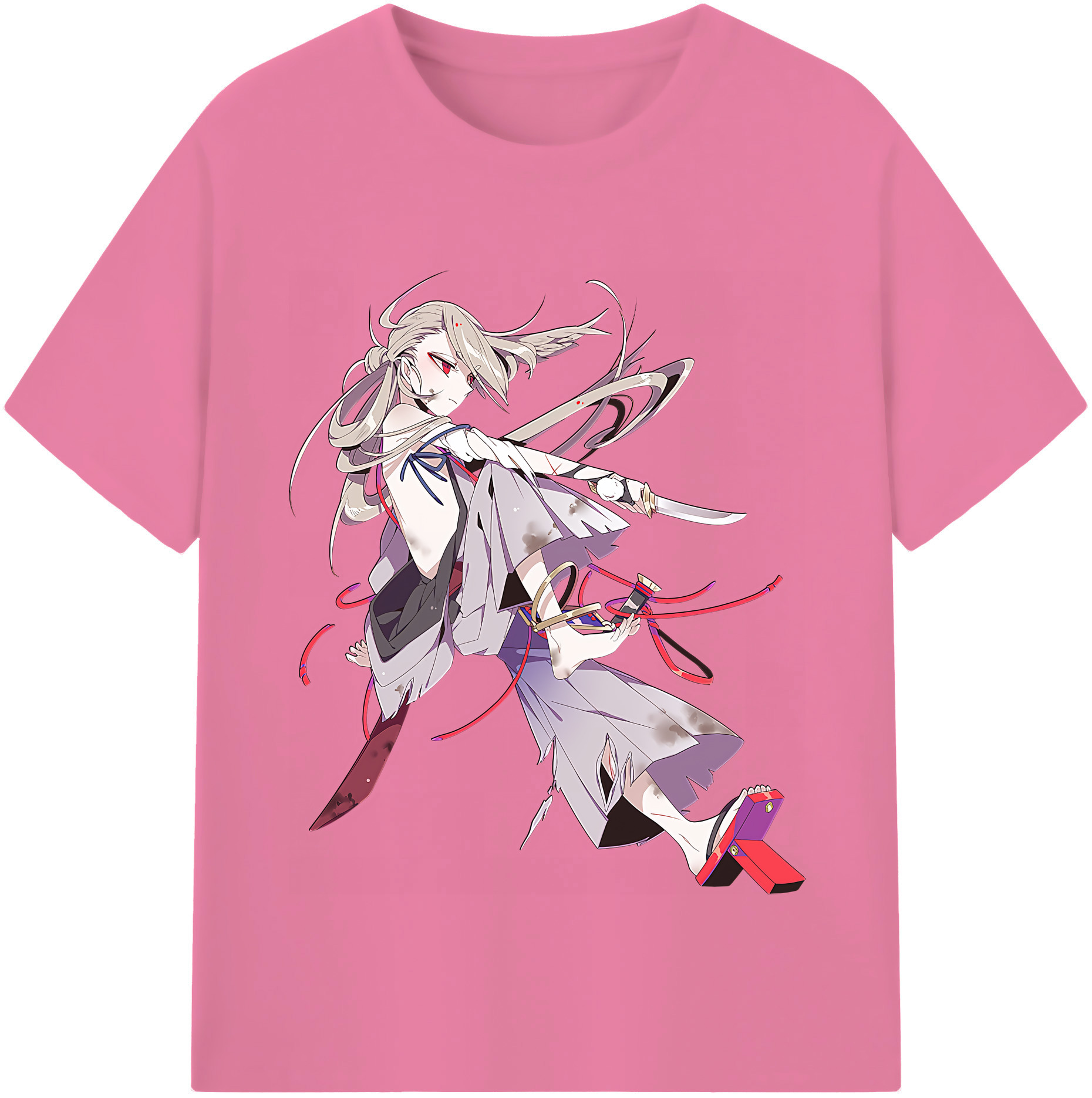 （画像用） 刀剣乱舞 Touken Ranbu 綿100％半袖Tシャツ（フロントプリント）